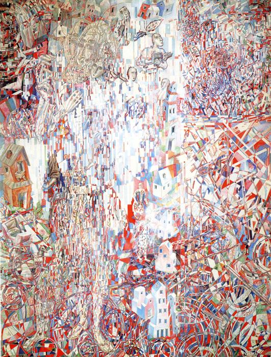 Pavel Filonov, Formula of the Petrograd Proletariat, 1920-21