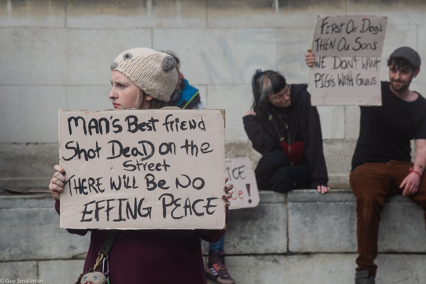 Outrage after two dogs executed by police - Freedom News