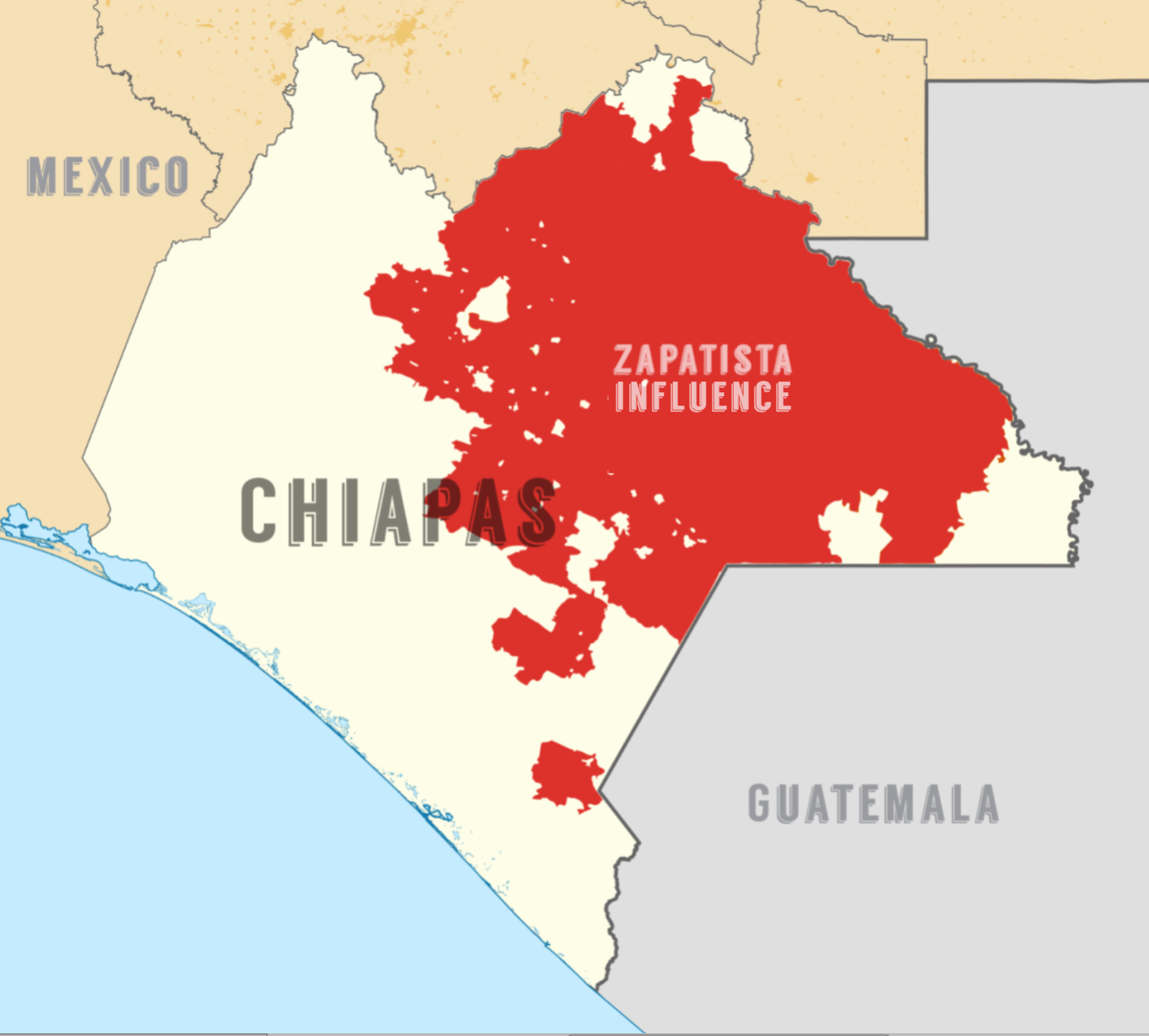 2018 map adapted from wikipedia.es