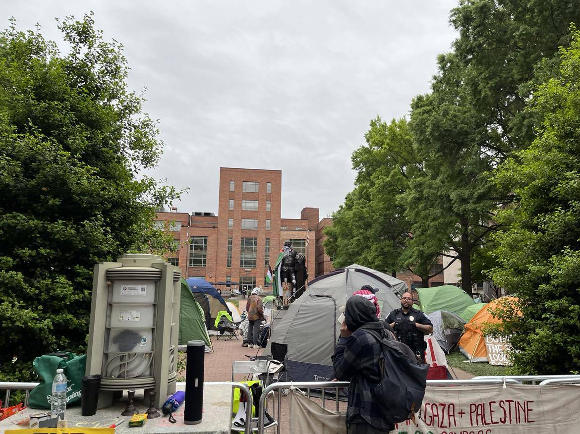 occupation at Georgetown University, Washington DC