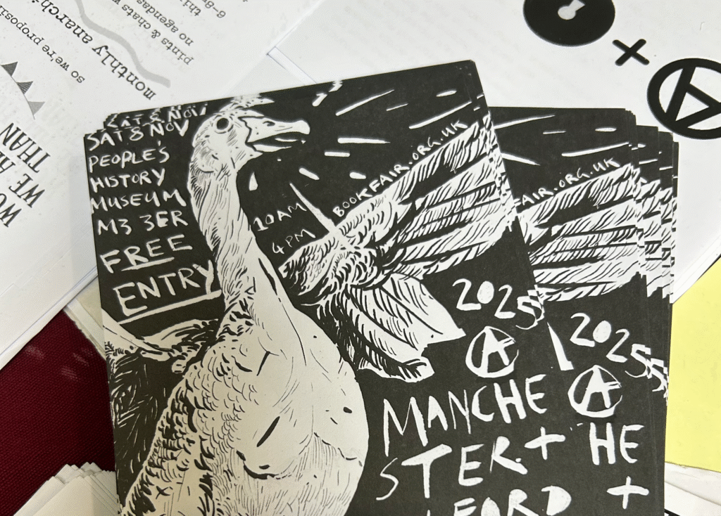 Manchester and Salford bookfair: Antifa, Clifford Harper and vegan scarcity
