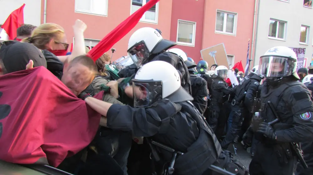 Germany: “Frustration” with centralism, Tankies at anti-militarist camp