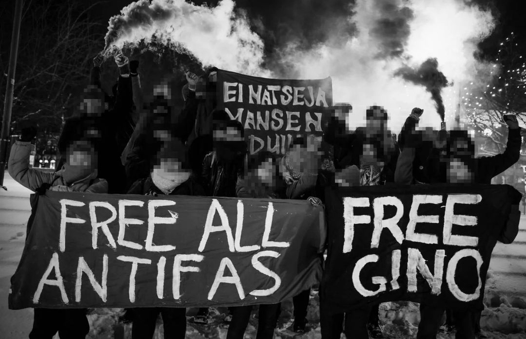 Practical solidarity with antifascist defendants Zaid and Gino